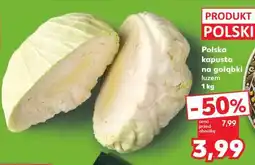 Kaufland Polska kapusta na gołąbki luzem 1 kg oferta