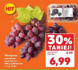 Kaufland Winogrona czerwone bezpestkowe 500 g opakowanie oferta