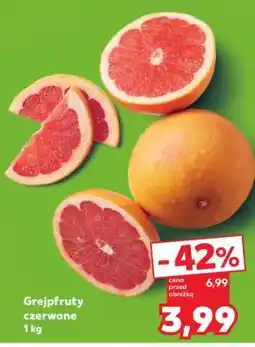 Kaufland Grejpfruty czerwone 1 kg oferta