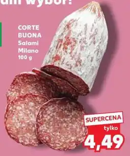 Kaufland CORTE BUONA Salami Milano 100 g oferta