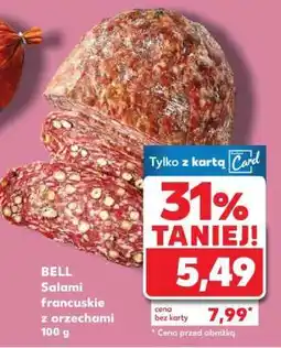 Kaufland BELL Salami francuskie z orzechami 100 g oferta