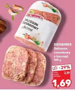 Kaufland DROBIMEX Salceson czosnkowy z kurcząt 100 g oferta
