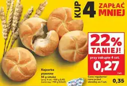 Kaufland Kajzerka pszenna oferta