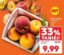 Kaufland Brzoskwinie układane, luzem 1 kg oferta
