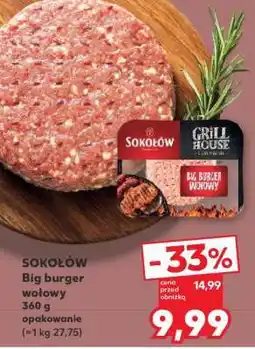 Kaufland SOKOŁÓW Big burger wołowy oferta