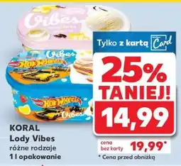 Kaufland KORAL Lody Vibes oferta