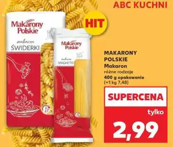 Kaufland MAKARONY POLSKIE oferta