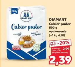 Kaufland DIAMANT Cukier puder 500 g opakowanie oferta