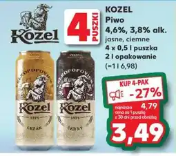 Kaufland KOZEL Piwo oferta