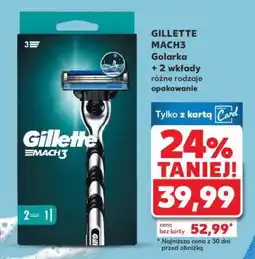 Kaufland GILLETTE MACH3 Golarka + 2 wkłady oferta