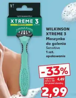 Kaufland WILKINSON XTREME 3 Maszynka do golenia Sensitive 1 szt. opakowanie oferta