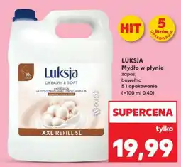 Kaufland LUKSJA Mydło w płynie zapas, bawełna oferta