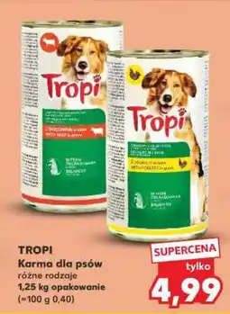 Kaufland TROPI Karma dla psów oferta