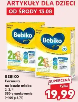 Kaufland BEBIKO Formuła na bazie mleka 2, 3, 4 oferta