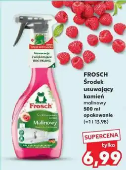 Kaufland FROSCH Środek usuwający kamień malinowy 500 ml opakowanie oferta