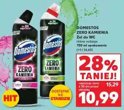 Kaufland DOMESTOS ZERO KAMIENIA Żel do WC oferta