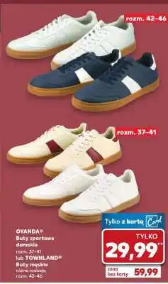 Kaufland OYANDA Buty sportowe damskie rozm. 37-41 lub TOWNLAND Buty męskie różne rozmiar, rozm. 42-46 oferta