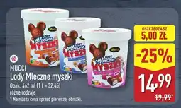 ALDI Lody mleczne myszki, różne rodzaje MUCCI oferta