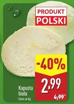 ALDI Kapusta biała Aldi oferta