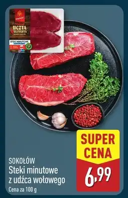 ALDI Steki minutowe z udźca wołowego Sokołów oferta