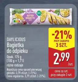 ALDI Bagietka do odpieku Dailicious oferta