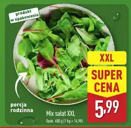 ALDI Mix sałat XXL Aldi oferta