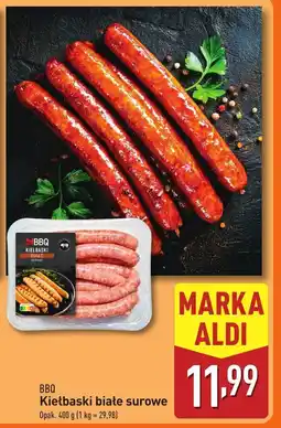 ALDI Kiełbaski białe surowe BBQ oferta