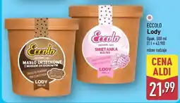 ALDI Lody Eccolo śmietanka malina 500ml oferta