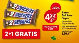 Żabka Baton Snickers Super oferta