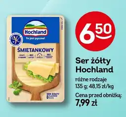Żabka Ser żółty śmietankowy Hochland oferta
