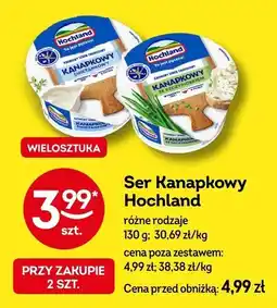 Żabka Ser Kanapkowy Hochland różne rodzaje oferta
