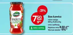 Żabka Sos Łowicz różne rodzaje oferta