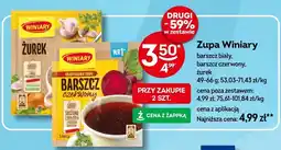 Żabka Zupa Winiary barszcz biały, barszcz czerwony, żurek oferta