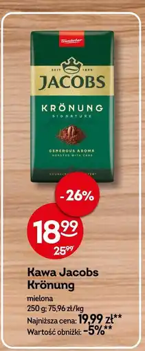 Żabka Kawa mielona Jacobs Krönung oferta