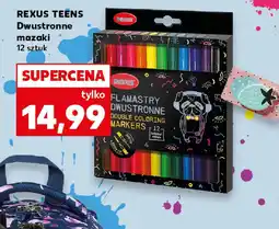 Kaufland Rexus Teens Dwustronne mazaki oferta