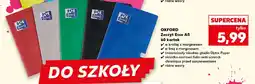 Kaufland Zeszyt Oxford Esse A5 oferta