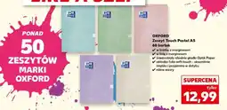 Kaufland OXFORD Zeszyt Touch Pastel A5 oferta