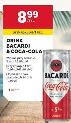 Stokrotka Market Drink Bacardi Coca-Cola oferta