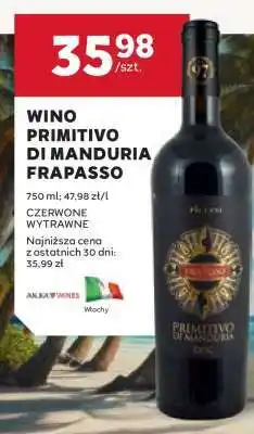 Stokrotka Market Wino Primitivo Di Manduria Frapasso oferta