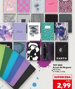 Kaufland Zeszyt A5 Megamix Top 2000 oferta