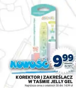 Stokrotka Market Korektor i zakreślacz w taśmie Jelly Gel oferta