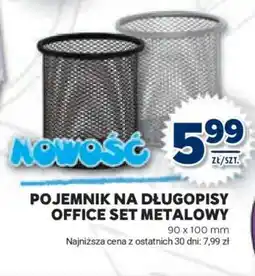 Stokrotka Market Pojemnik na długopisy Office Set Metalowy oferta