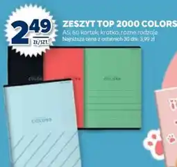 Stokrotka Market ZESZYT TOP 2000 COLORS oferta