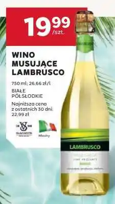 Stokrotka Market Wino Musujące Lambrusco oferta