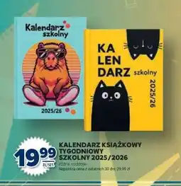 Stokrotka Market Kalendarz książkowy tygodniowy szkolny 2025/2026 oferta