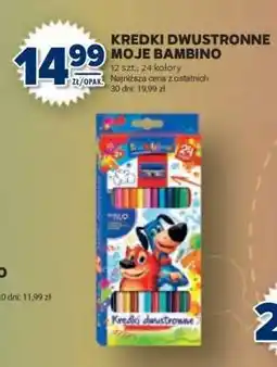 Stokrotka Market Kredki dwustronne Moje Bambino oferta