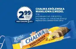 Stokrotka Market Chałwa Królewska waniliowa E. Wedel oferta