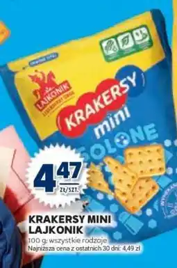 Stokrotka Market Krakersy mini Lajkonik oferta