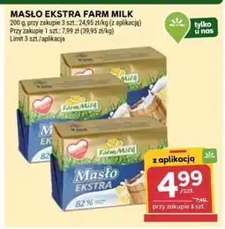 Stokrotka Market Masło ekstra Farm Milk oferta