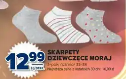 Stokrotka Market SKARPETY DZIEWCZĘCE MORAJ oferta